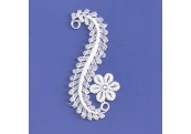 White Venice Applique  140