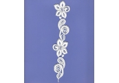 3 -White Sew on Tassles/w Loops  172