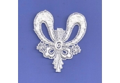 White Rayon Venice Applique 205  