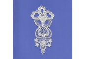 Red Heart Organza Venice Applique   	244