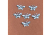 Black Floral Embroidery Applique  300