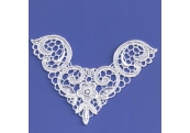 White Rayon Venice Applique   334