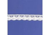 5 Yds  3/4"  White Crochet Cluny Lace   4507
