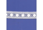 5 Yds  1"  White Crochet Cluny Lace   4511 