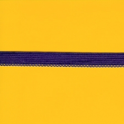 5 Yds 1/2" Purple Elastic/w Tiny Loops 3013 5 Yds 1/2" Purple Elastic/w Tiny Loops 3013