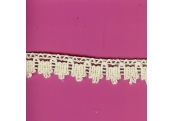 5 Yd    3/4"   Ecru Cluny Fringe Trim  1489