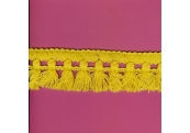 5 Yds  1 7/8" Conso Yellow Tassel   1541
