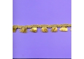 5 Yds   1/2"   Gold Tiny Fringe Trim   2246