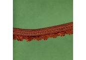 5 Yds 1 1/4"  Designer Rust Braid Loop Fringe   2926  