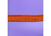 5 Yds   1 1/8"    Rust Orange Brush Fringe   3291