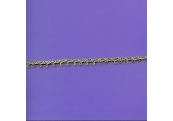 5 Yds 1/4"  Gold Loop Braid   3925