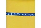 5 Yds 3/8" Royal Blue/White Polka Dot Grosgrain Ribbon  3599