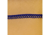 5 Yds   7/16"    Blue Braid/Loops   1202 