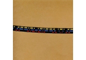 5 Yds   3/8"    MultiColor Flat Braid   1261