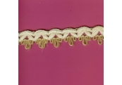 5 Yds 1" Jute/Chenille Loop Trim    1419