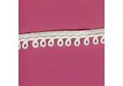 5 Yds  1/2"  White Loop Braid   1627