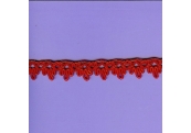 5 Yds    5/8"    Red Gimp Braid Trim    2000