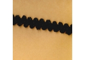 5 Yds    7/8"    Black Chenille Braid    2782 