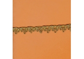 5 Yds   5/8"    Antique Gold Gimp Braid   2874