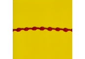 5 Yds  1/4"  Red Rose Bud Trim  3741  