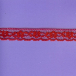 5 Yds   3/4"   Red Lace    1569