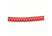5 Yds  1/2"  Red Lace   1574