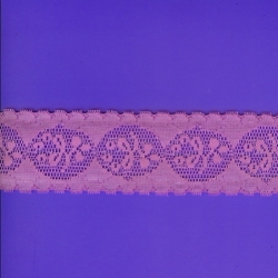 5 Yds  1 3/4"  Violet Lace   1908 