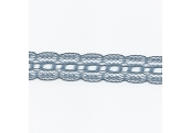 5 Yds   3/4" Country Blue Beading Lace     3504