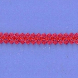 5 Yds 1/2"  Red  Lace  4007  