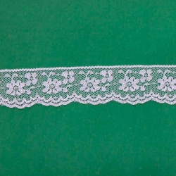 50 Yds  1 3/8"  Pink  Lace  4098
