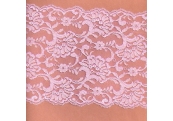 5 Yds  7"  Pink Lace  4553 