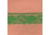 5 Yds 2"  Green Lace  4737 