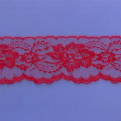 5 Yds  3"  Red Lace  4739 