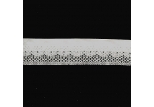 5 Yds  1 1/2"  White Crochet Cluny Lace   3154