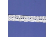 5 Yds  3/4"  White Crochet Cluny Lace  4531 