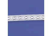 5 Yds  3/4"  White Crochet Cluny Lace  4704