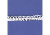 5 Yds  5/8"  White Crochet Cluny Lace  4705 