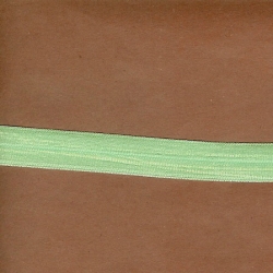 5 Yds 5/8" Pistachio Green Fold Over Elastic  4207 