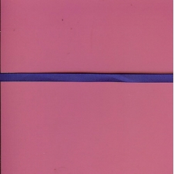 5 Yds 1/4" Viola Purple Poly Ribbon  1754