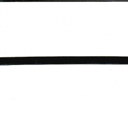5 Yds 1/4" Single Faced Black Satin Ribbon   4479