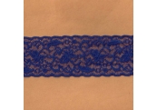 5 Yds  2 1/2"  Sapphire Blue Stretch Lace  4270 