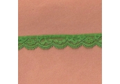 50 Yds  3/4" Sprout Green Stretch Lace 4312  