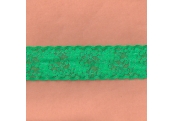 5 Yds  2 1/8"   Green Stretch Lace    4409
