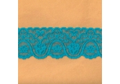 5 Yds  3"  Tourquoise Stretch lace  4459  
