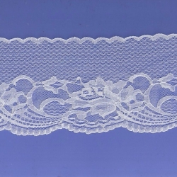 5 Yds  4 1/2"  White Lace  4226 