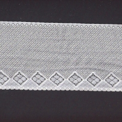 5 Yds  4 7/8"    White Lace  4464 