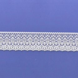 50 Yds  1 3/4"  Ivory  Lace  4967  